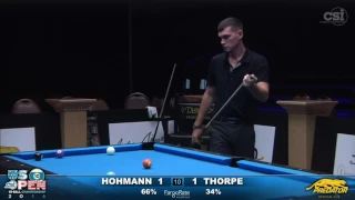 2016 US Open 10-Ball: Thorsten Hohmann vs Billy Thorpe