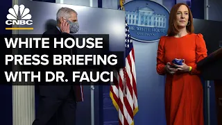 LIVE: White House press secretary Jen Psaki holds a briefing with Dr. Anthony Fauci — 12/1/2021