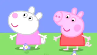 Peppa Pig and Suzie Sheep as Babies! Remembering Olden Days