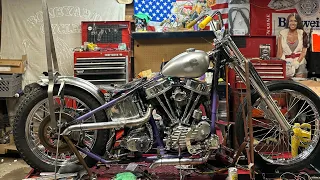 PANHEAD CHOPPER BUILD pt.7