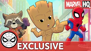 Spidey, Rocket & Groot Get Duped! | Marvel Super Hero Adventures - The Claws of Life | SHORT