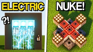 Minecraft: 5+ New Redstone Builds & Hacks!