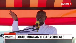 Pulezidenti Museveni agumizza eggwanga ku butembenkevu  Mpaawo ajja ku butaataaganya