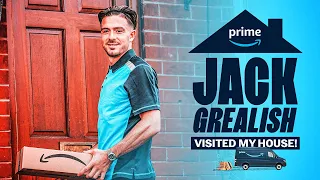 JACK GREALISH CAME TO MY HOUSE! | Watch Man City's Grealish become a delivery person for the day!