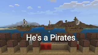 Pirates of the Caribbean - He's a Pirate (Fortnite vs Minecraft)