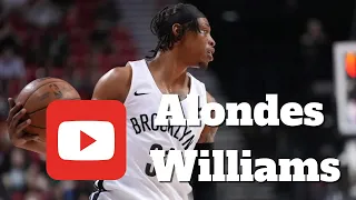 Brooklyn Nets rookie Alondes Williams private run, was LIT!