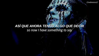 Slipknot; Goodbye (español/inglés)