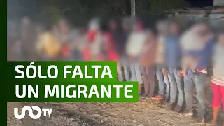 A salvo 49 de los 50 migrantes secuestrados, los tenían cautivos en Nuevo León