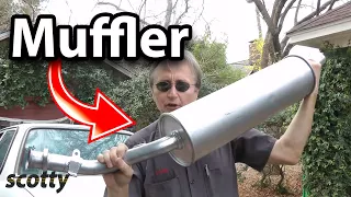 How to Replace a Muffler in Your Car