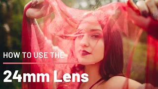 How To Use A 24mm Lens | Portraits With My WIDEST Lens!