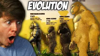 Reacting to the EVOLUTION of KING KONG