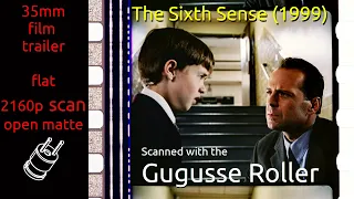 The Sixth Sense (1999) 35mm film trailer, flat open matte, 2160p