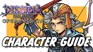 DFFOO FIRION QUICK CHARACTER GUIDE! BEST ARTIFACTS AND SPHERES! HOW TO PLAY FIRION! #stopthecap