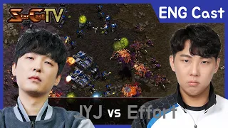 [ENG] "Great game! #5" JYJ vs Effort (TvZ) - Starcraft Remastered (StarCastTV English) N-414