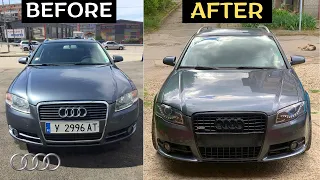 Building an Audi A4 B7 2.0TDI In 5 Minutes | Project Car Transformation