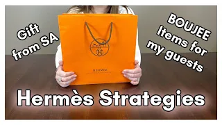 Hermes Strategies for Newbies and Seasoned shopper | Gift from my SA? | BOUJEE items for my guests