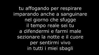 tutti i miei sbagli-Subsonica-testo