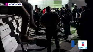 Exigen liberación de integrantes de Pueblos Unidos detenidos en Michoacán | Noticias  Yuriria Sierra
