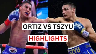 Vergil Ortiz Jr vs Tim Tszyu Highlights & Knockouts