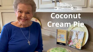 MeMe's Recipes | Coconut Cream Pie