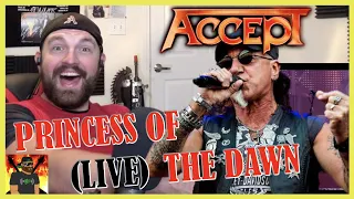 Mark is A Beast!! | ACCEPT - Princess of the Dawn (Live in Wacken 2017) | REACTION