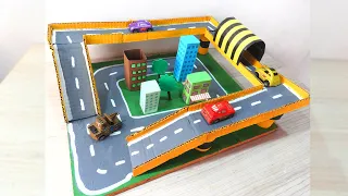 Haz tu propia PISTA DE AUTOS con esta maqueta DIY