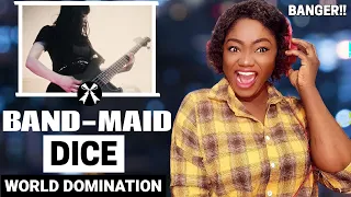 SINGER REACTS | BAND-MAID - Dice (Official Music Video) REACTION!!!😱 | FIRST TIME LISTENING