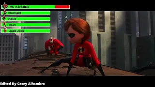 Incredibles 2 (2018) Underminer Battle with healthbars (50K Subscribers Special)
