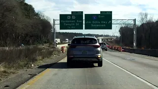 Interstate 75 - Georgia (Exits 165 to 156) southbound