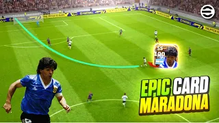 D. MARADONA EPIC Card 100 Rated Review - Master Dribbler