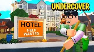 I Worked At A CREEPY Hotel.. What's In This Room Will SHOCK You! (Roblox Bloxburg)