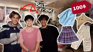we bought OUTFITS for each other in 30 MINUTES - w/ @NicKaufmann @nilskue1