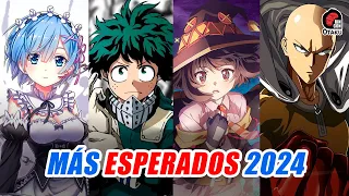 🤩 TODOS LOS ANIME MÁS ESPERADOS PARA 2024 | Rincón Otaku