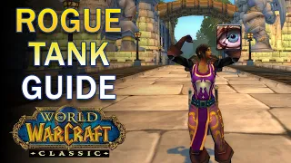 ULTIMATE Tank Rogue Guide for 1st Phase SoD WoW PvE Builds - Runes - Rotation - BiS Items - Talents