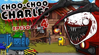 Saving "Pink" ep.4 | Choo Choo Charles versus Among US | BattleToon