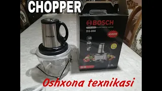 Chopper oshxona texnikasini SIFATI VA UNI YIG'ISH