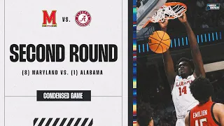 Alabama vs. Maryland - Second Round NCAA tournament extended highlights