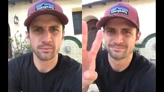 One Tree Hill star James Lafferty | Instagram Live Stream | 4 August, 2018