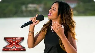 Tamera Foster sings Falling by Alicia Keys -- Judges Houses -- The X Factor 2013