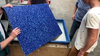 Plastic Plate Press Process - MMID Foundation - Studio MBB (Mark Bachrach)