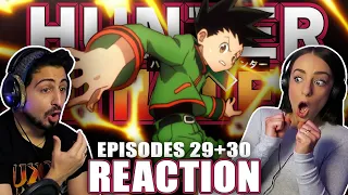 GON USES NEN! Hunter x Hunter Episodes 29-30 REACTION!