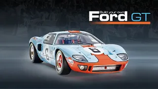 Building The DeAgostini 1:8 Scale Ford GT Parts Pack 1 And 2