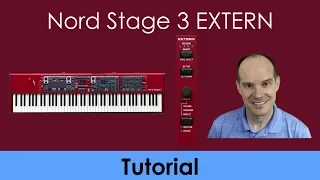 Nord Stage 3 Extern Connect Tutorial | External