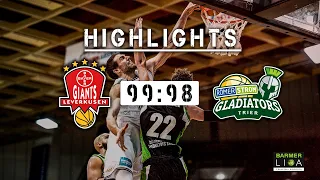 BAYER GIANTS Leverkusen : Römerstrom Gladiators Trier | 99:98 | Highlights | ProA 2020/21