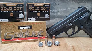 Speer Gold Dot 9mm/40S&W/357sig.  Wow!! One is CLEARLY the best.