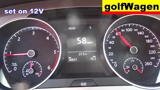 VW Golf 7 How to deactivate start/stop on VW Golf VII