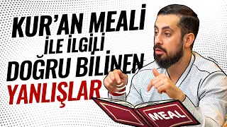 Kur'an Meali İle İlgili Doğru Bilinen Yanlışlar - Mealcilik | Mehmet Yıldız