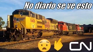 una locomotora así no todos los días se ve