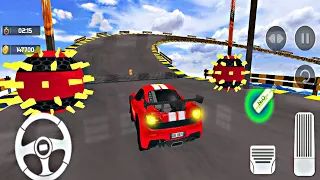 Permainan Mobil Balap Stunt - Red Racing Car Games Android