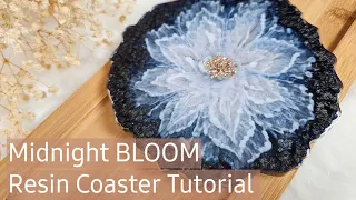 #10 Midnight BLOOM Resin Coasters Tutorial